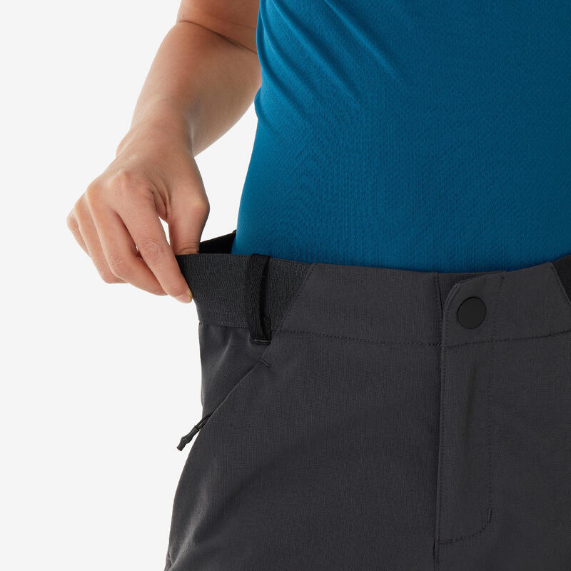 Spodnie softshell turystyczne dla dzieci Quechua MH900