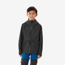Veste de randonnée montagne imperméable légère enfant 7-15 ans, MH900 orange