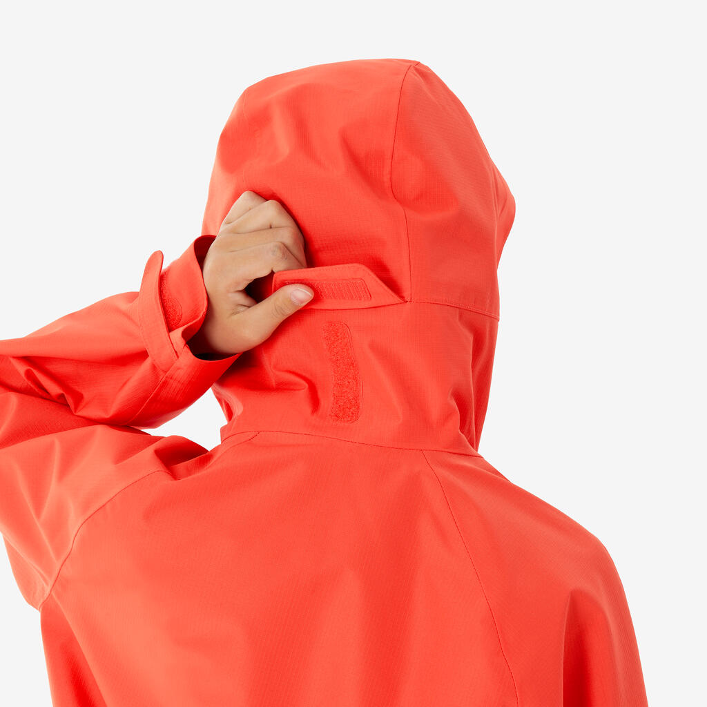 Regenjacke MH900 Kinder Gr. 122–170 wasserdicht Wandern orange