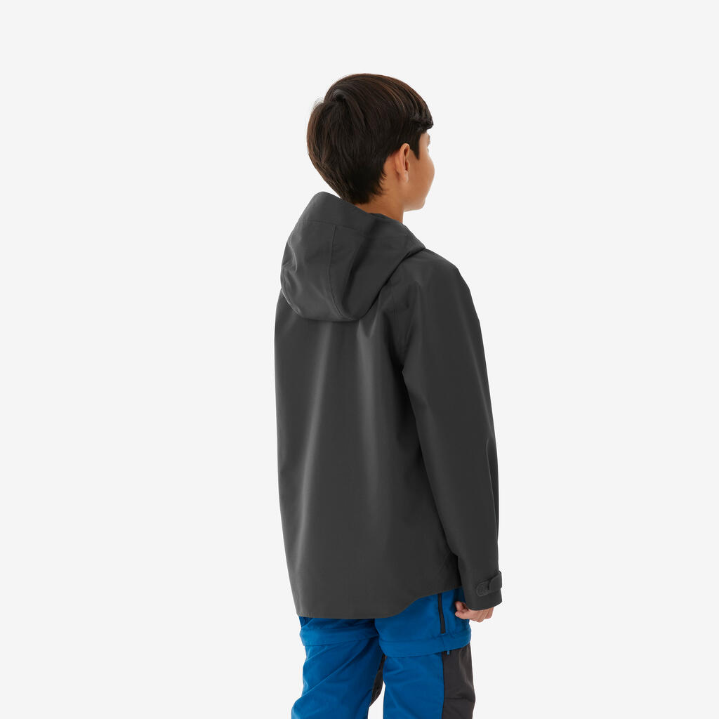 Wanderjacke MH900 Kinder Gr. 122–170 wasserdicht Wandern orange 
