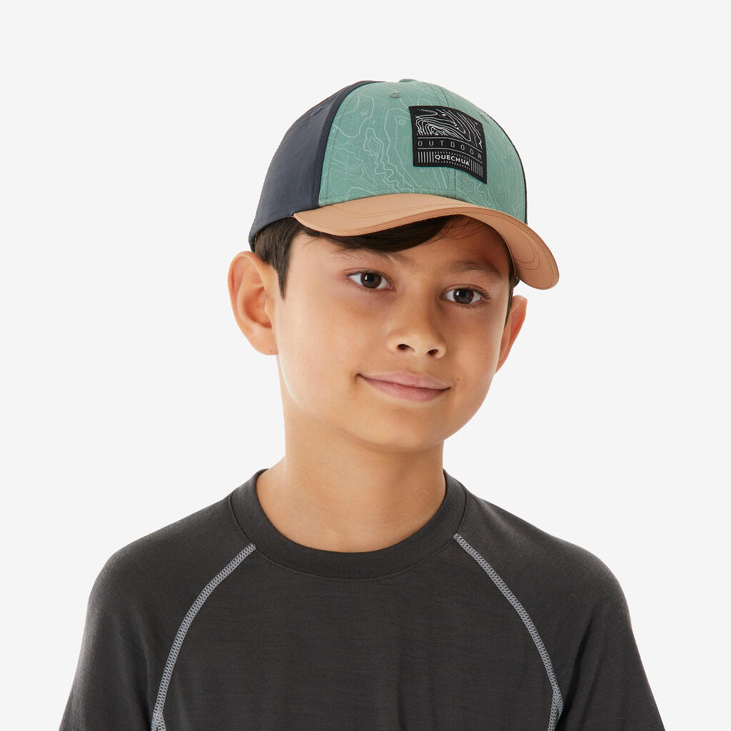 Casquette enfant 7-15 ans, MH100 kaki