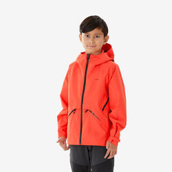 Veste imperméable de randonnée enfant, MH900 tw noir