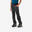 Pantalon Softshell Drumeție la munte MH900 Gri-Negru Băieți 7-15 ani