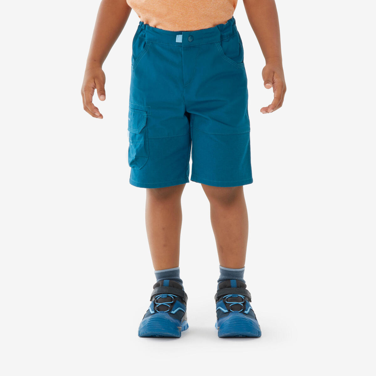 Short de randonnée enfant 2-6ans, MH500 bleu