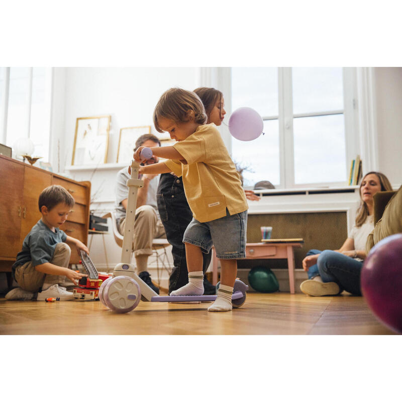 Trottinette enfant 3 roues, B500 lavender