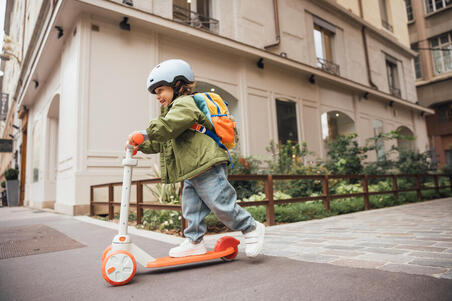 Kids' 3-Wheeled Scooter B500 - Tomato