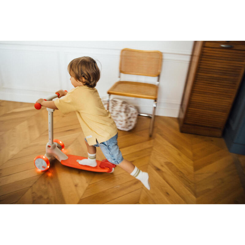 Trottinette enfant 3 roues, B500 tomato