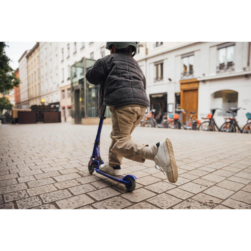 Frenli Çocuk Scooterı - Beyaz/Mor - Play 5