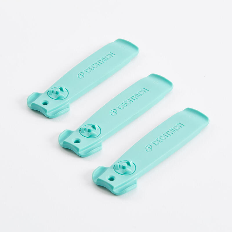 LOT DE 3 DEMONTE-PNEUS VERT