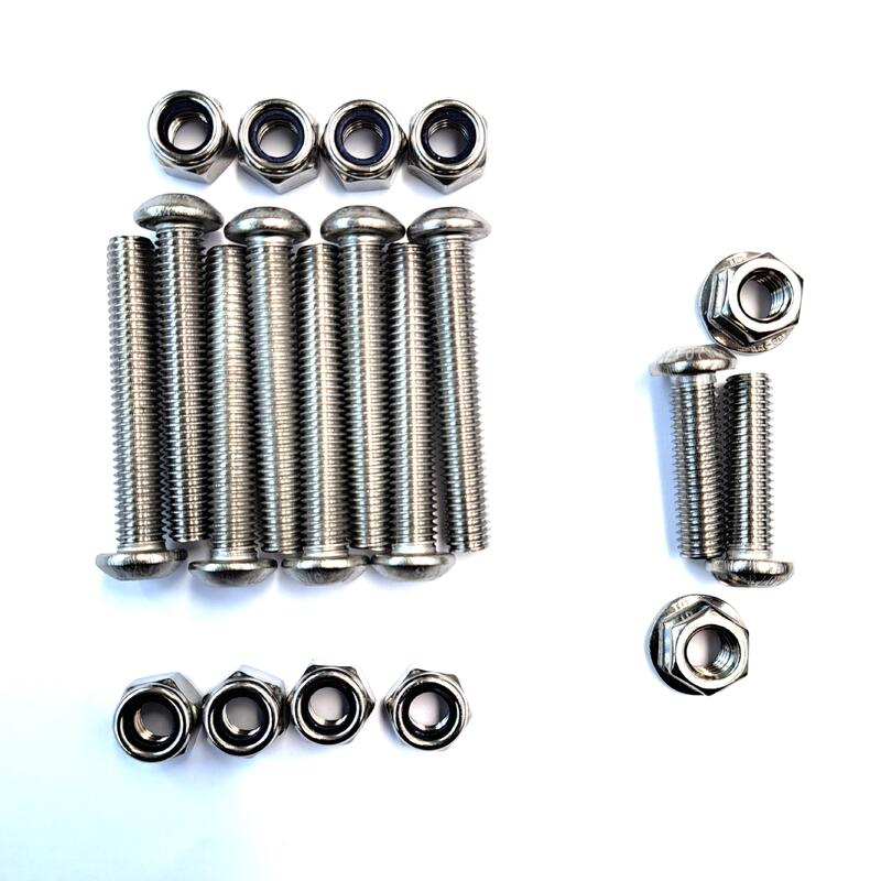 Set de șuruburi pentru barele și parbrizul bicicletei cargo electrice F900E