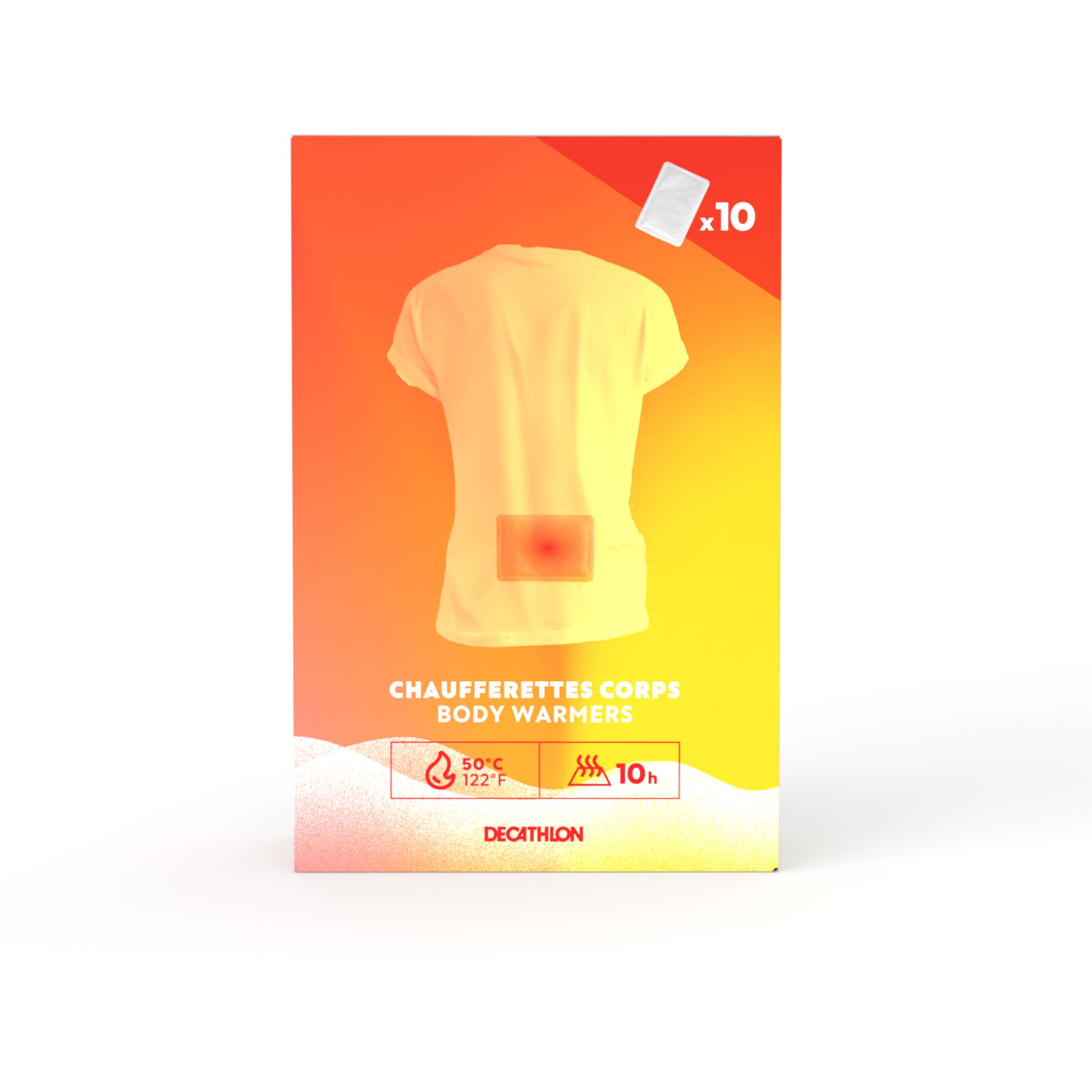 Body Warmer - 10 packs - WEDZE