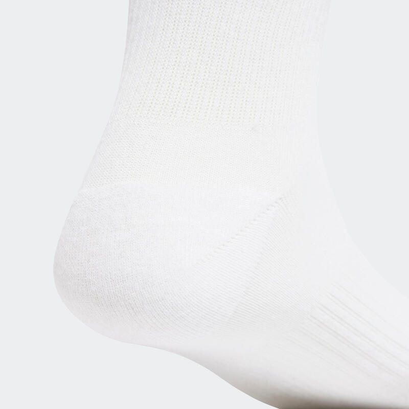 Bench Chaussettes de sport doublées en perles Femme, lot de 5, blanches