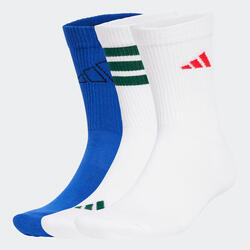 CHAUSSETTES ADIDAS GRISES, ROSES, BLANCHES