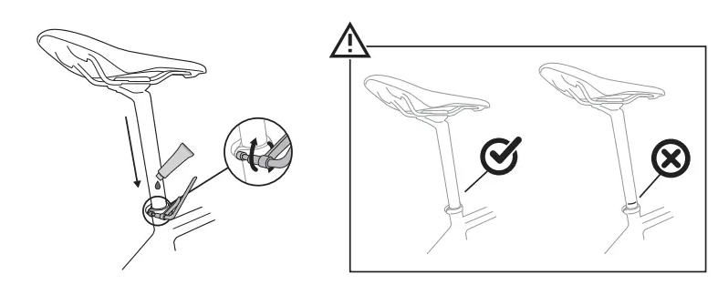 Comment installer correctement ma tige de selle ?