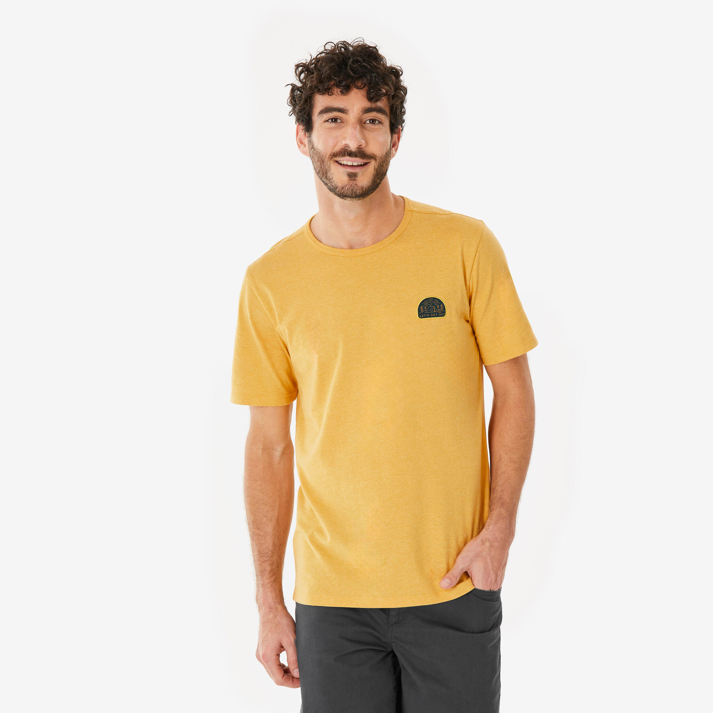 M T-SHIRT  NH100 - YELLOW