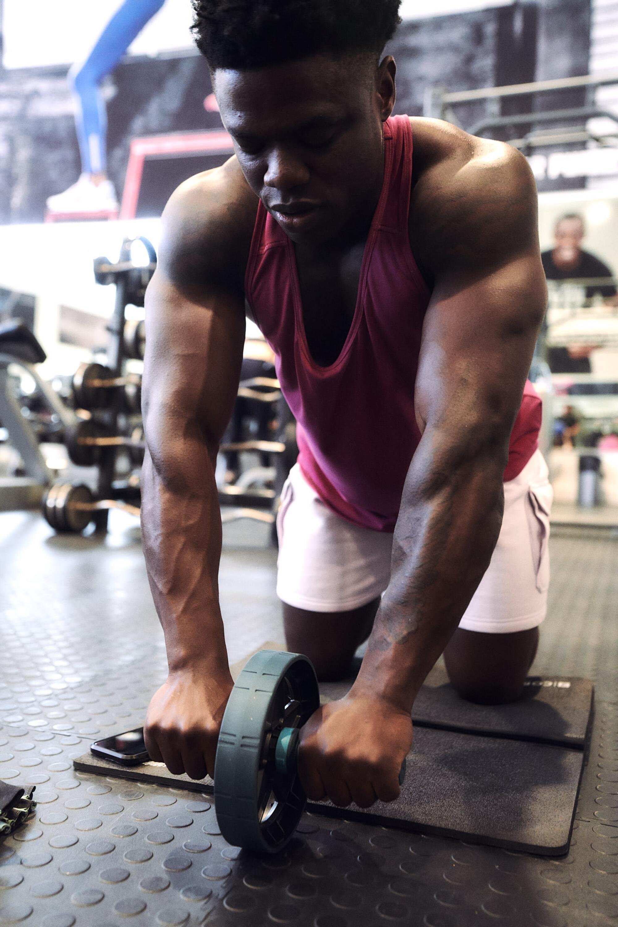 Roue abdominale 100 de musculation 8/8