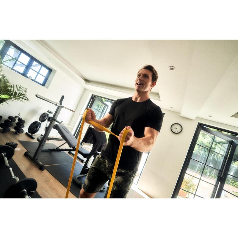 Bandă elastică Bodybuilding TRAINING BAND 25 kg Galben 