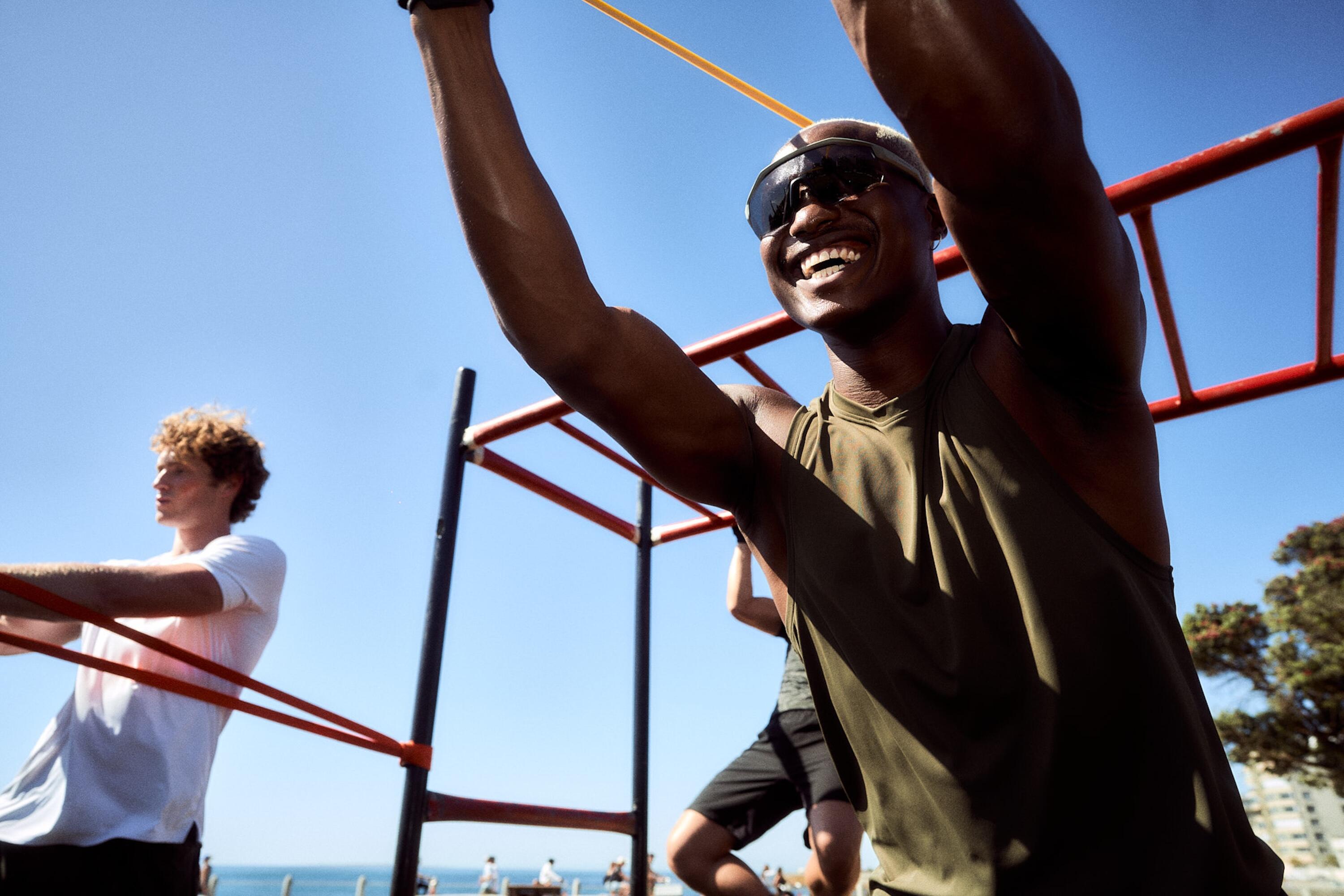 Resistance Bands x3 - 15 kg, 25 kg, 35 kg - DOMYOS