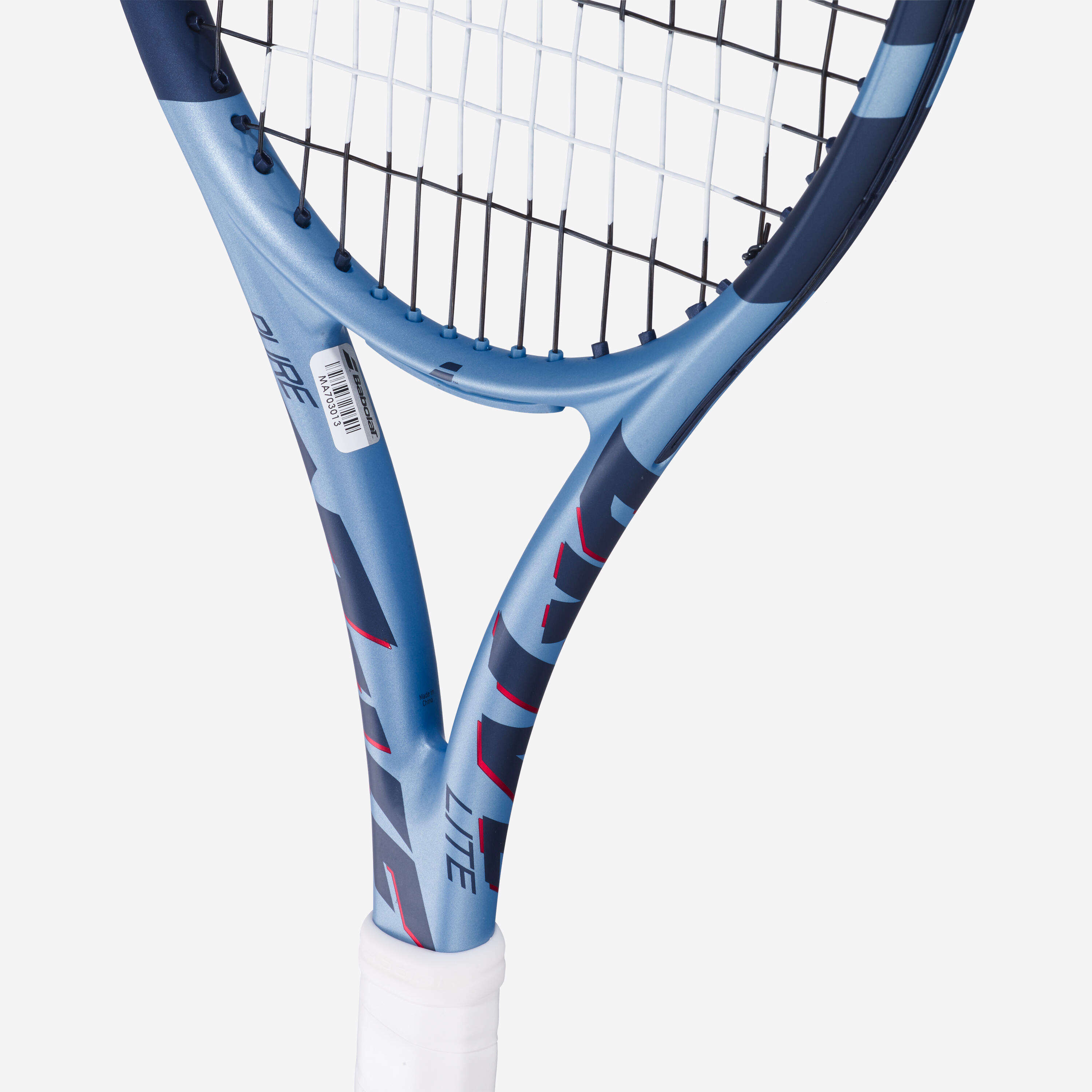 Tennisracket voor volwassenen Pure Drive Lite lichtblauw 270 g 4/11