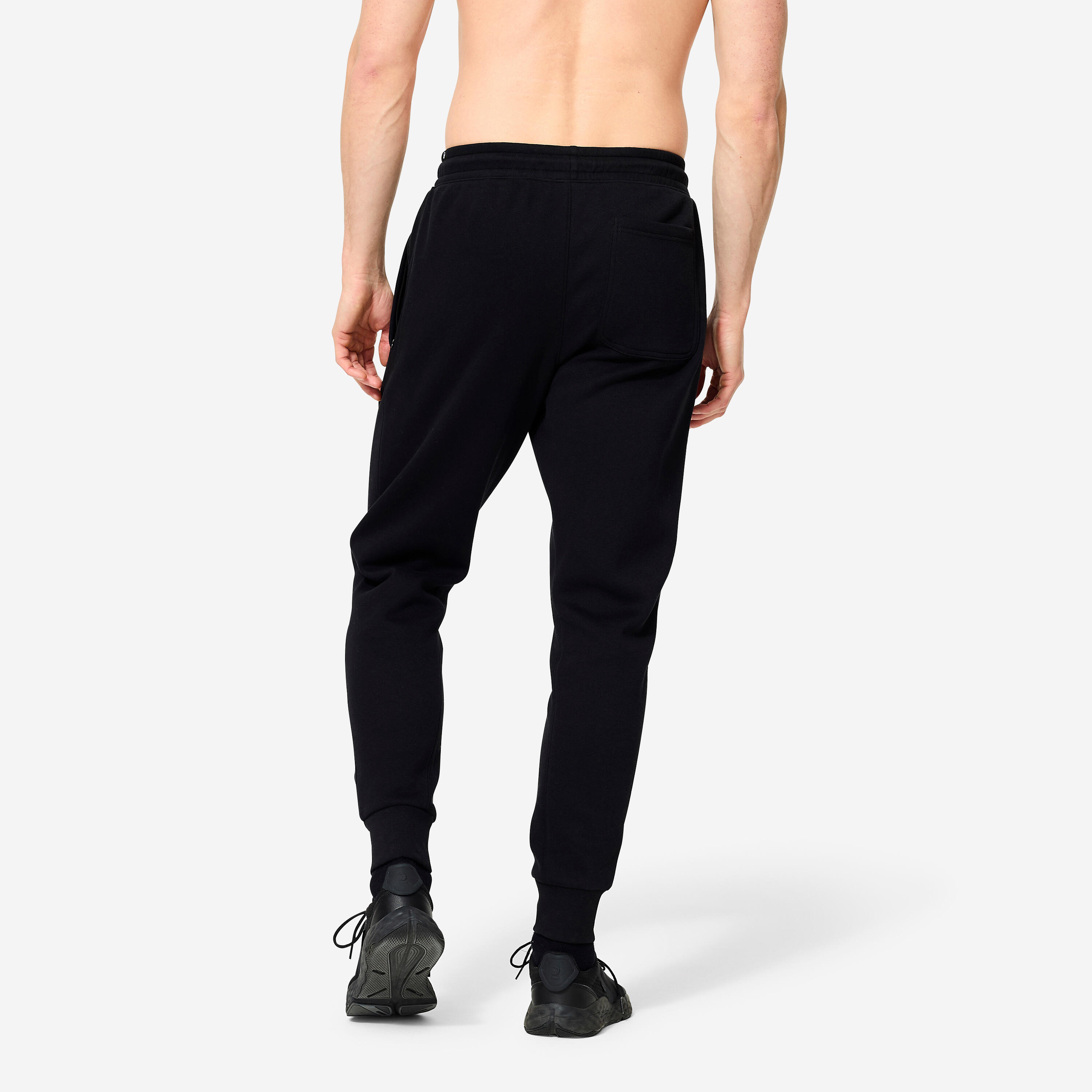 Pantalon en coton ouaté ajusté homme 4/7