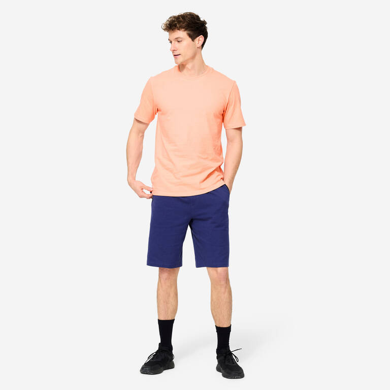 Men's Fitness Regular Shorts - Navy Blue