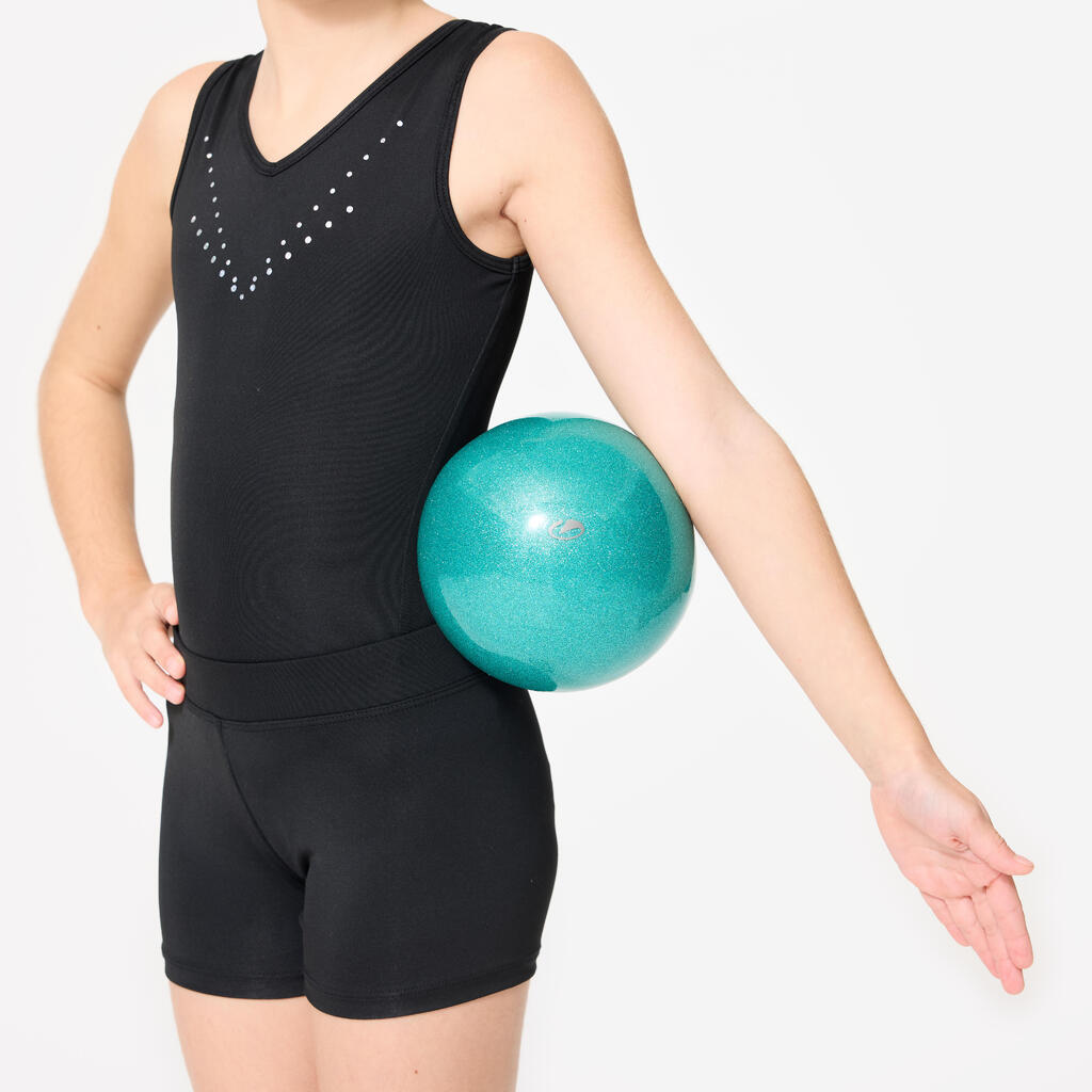 Tirkizno-zelena lopta za ritmičku gimnastiku (165 cm)