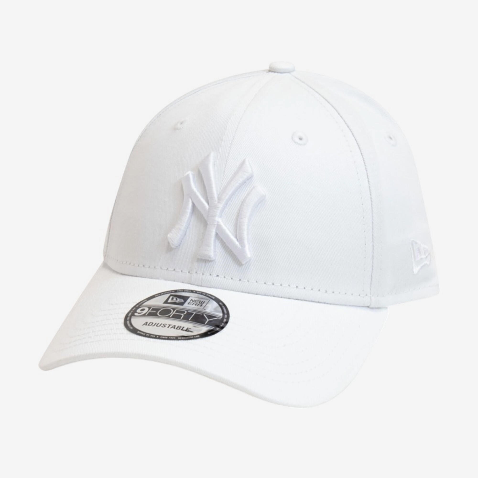 Șapcă de baseball New Era NY Yankees Albă, Adulți