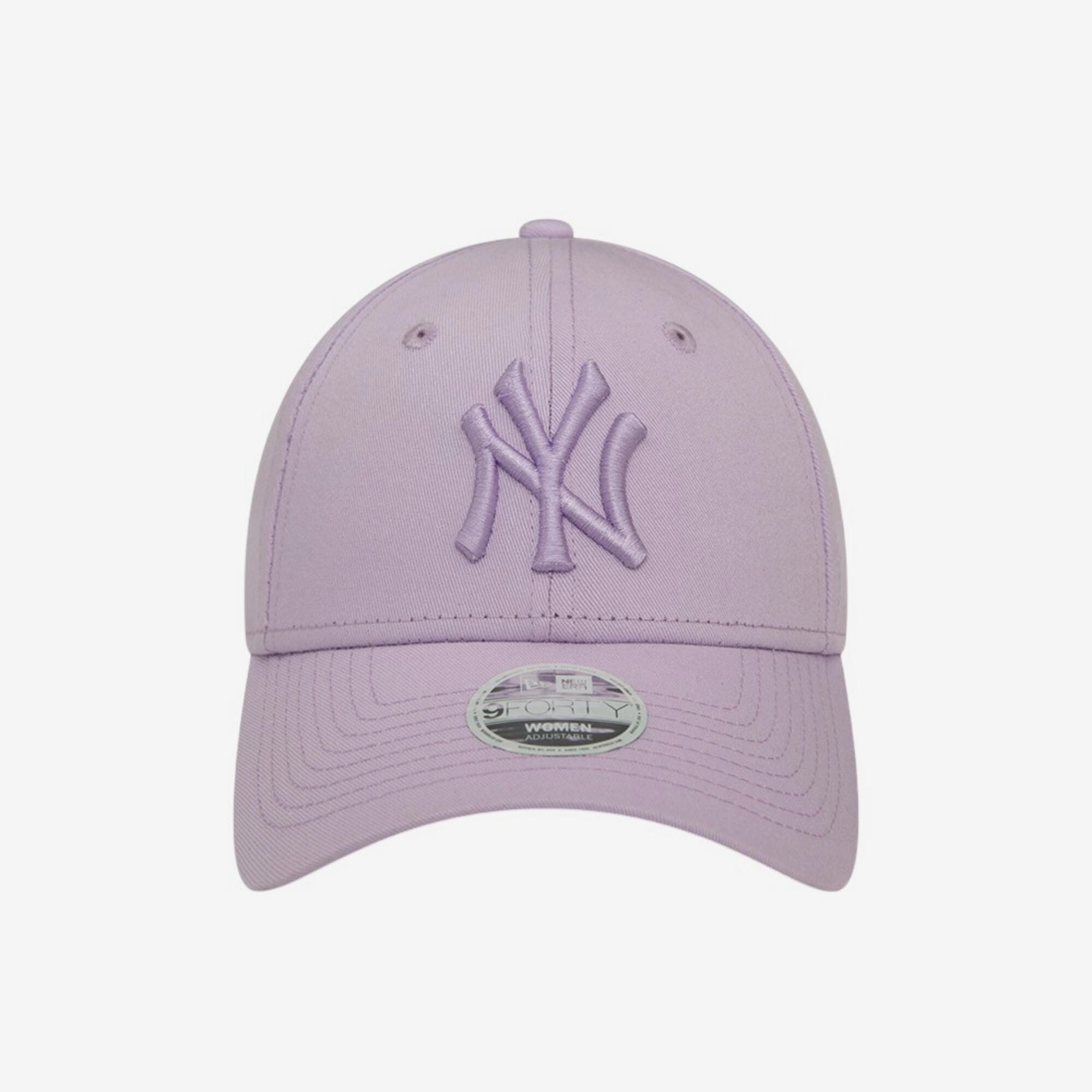 Honkbalpet voor volwassenen NY Yankees lila 2/3