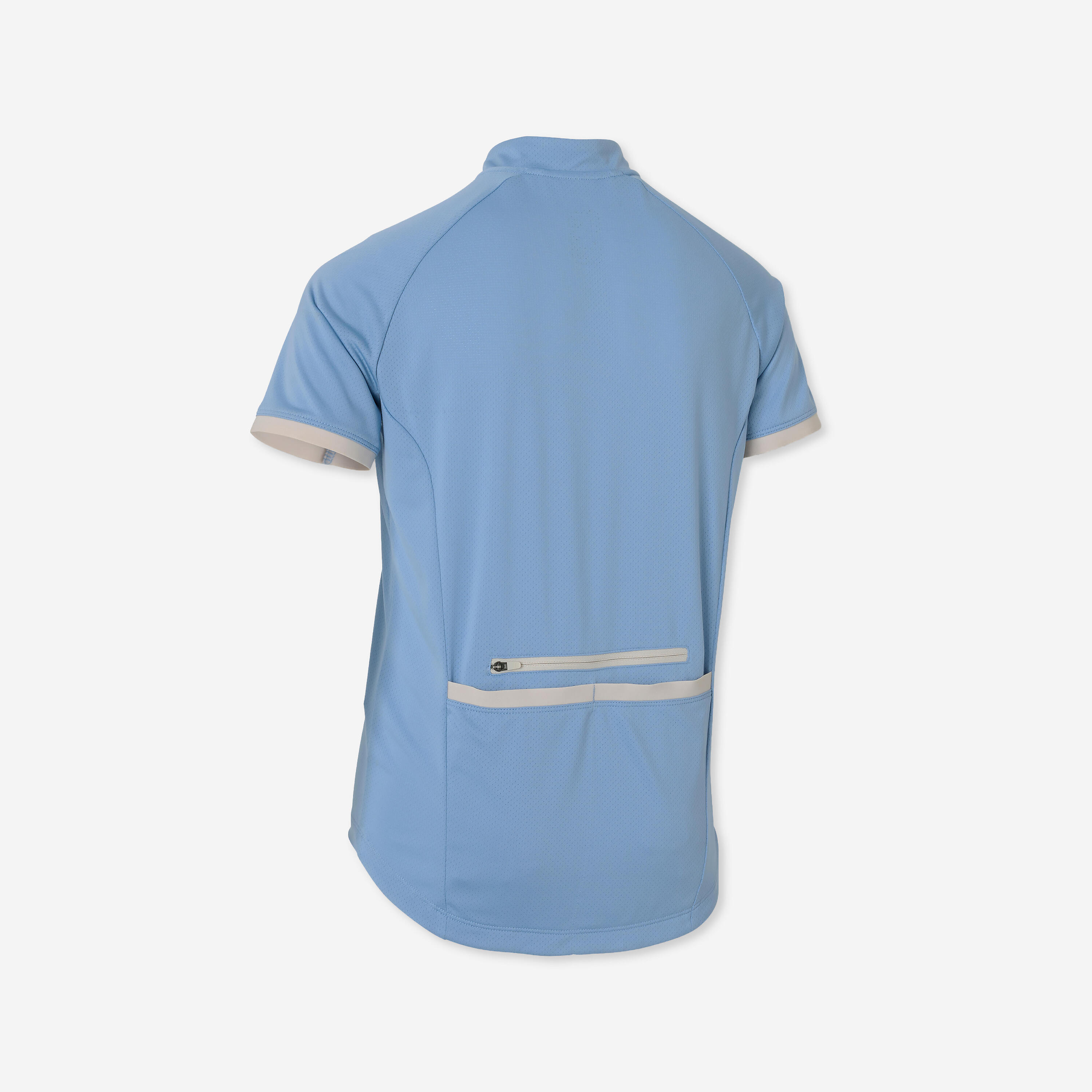 Maglia ciclismo bambino 7-11 anni EXPL 500 azzurra 2/6