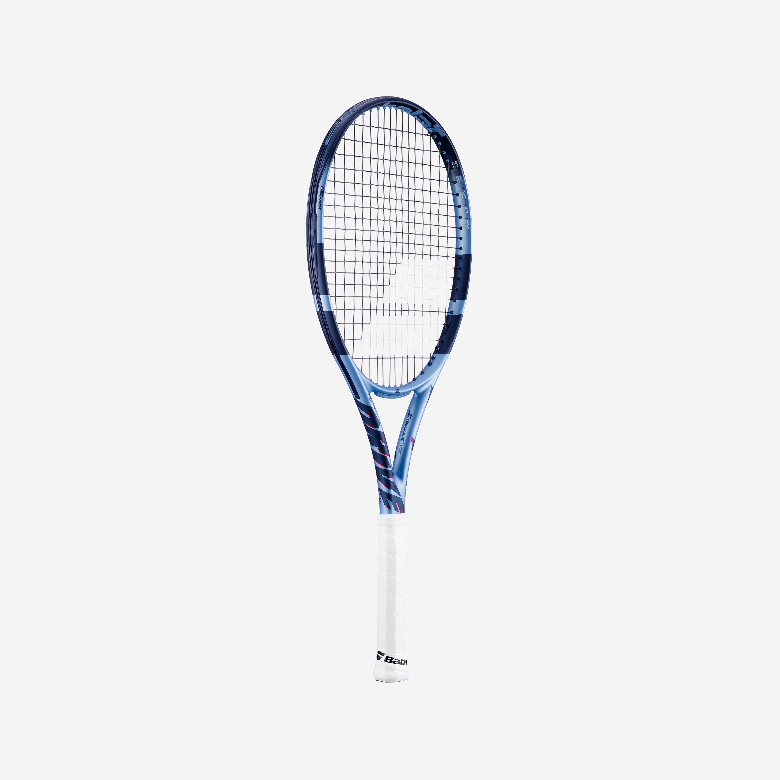 Adult Tennis Racket Pure Drive Team 285 g - Light Blue 3/8