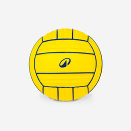 Grand ballon de piscine adhérent - jaune