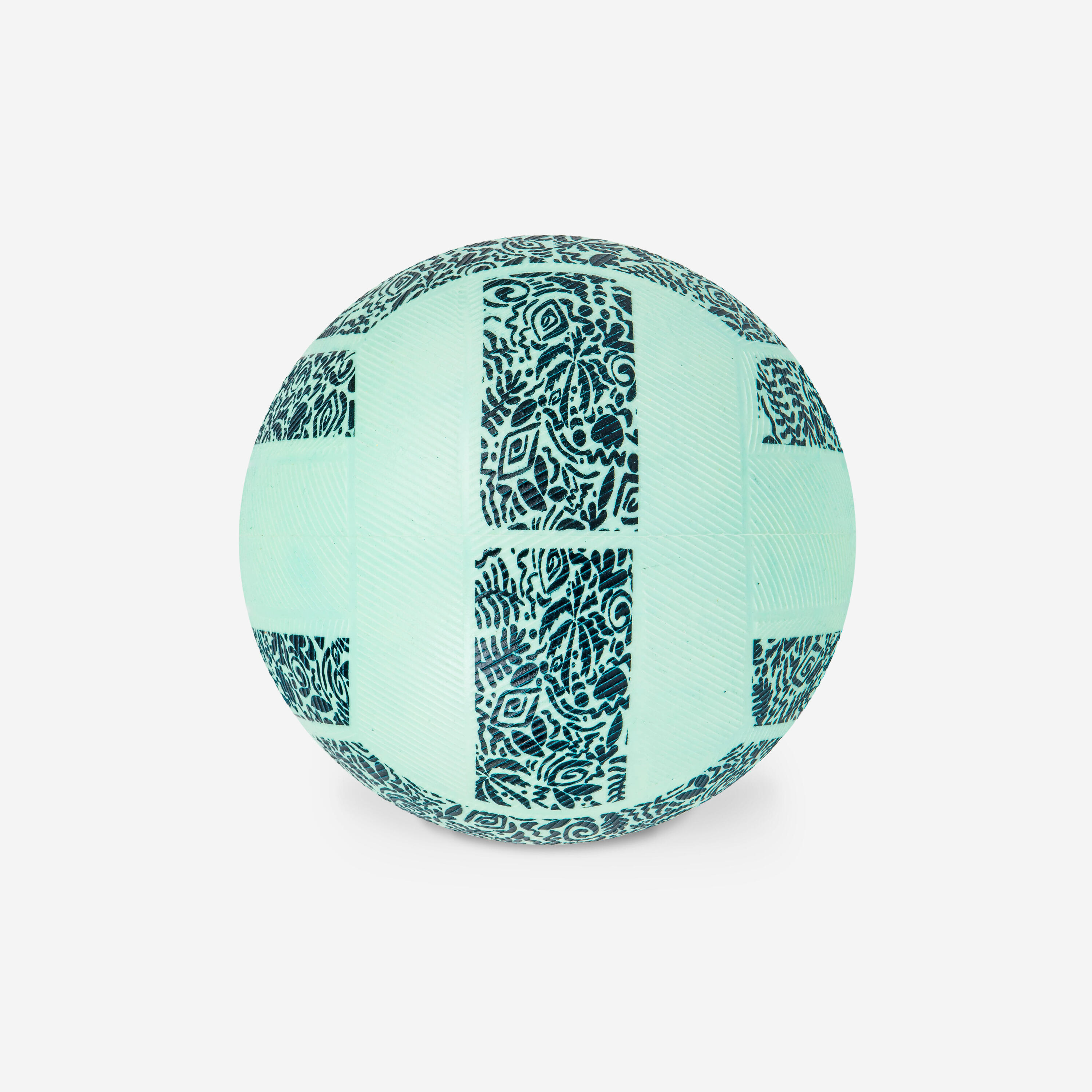 Pelota de waterpolo antiadherente y grande menta 100 5/10
