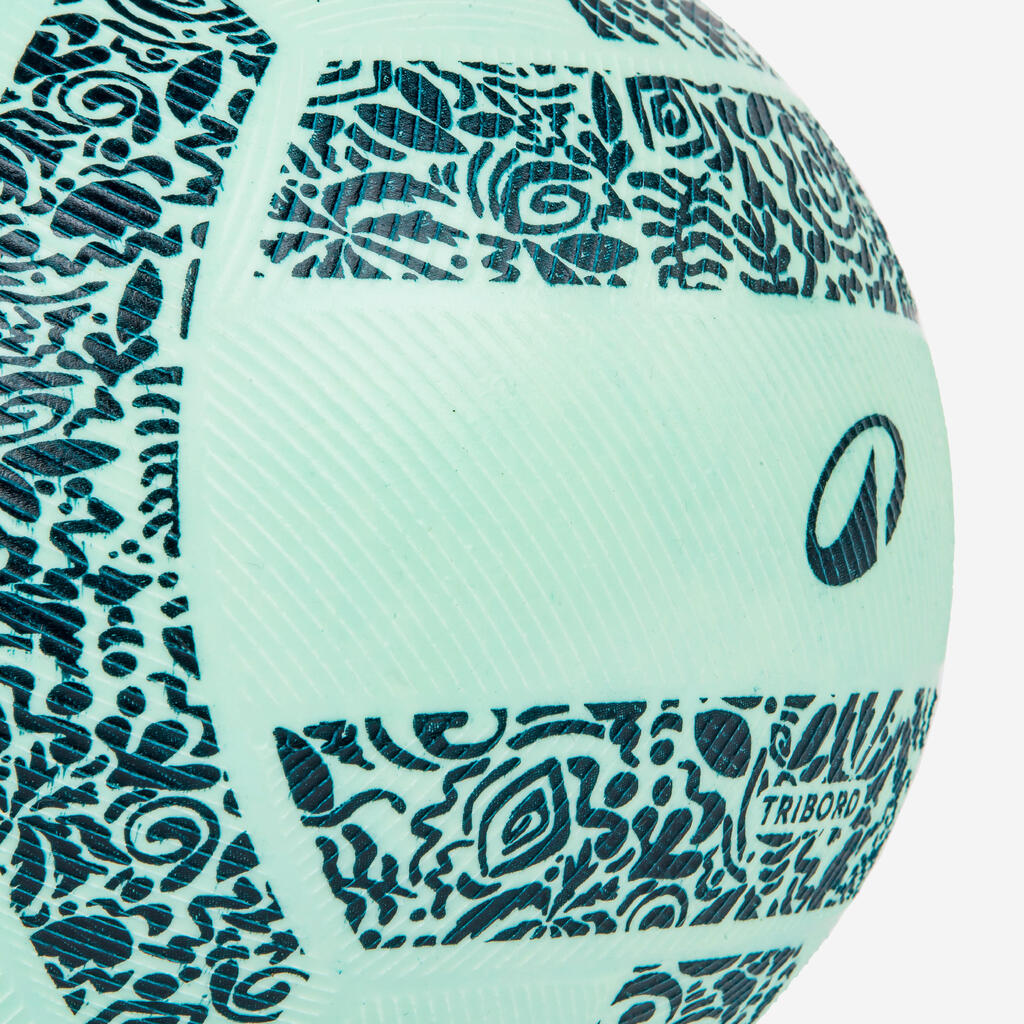 Large grippy pool ball - poly mint