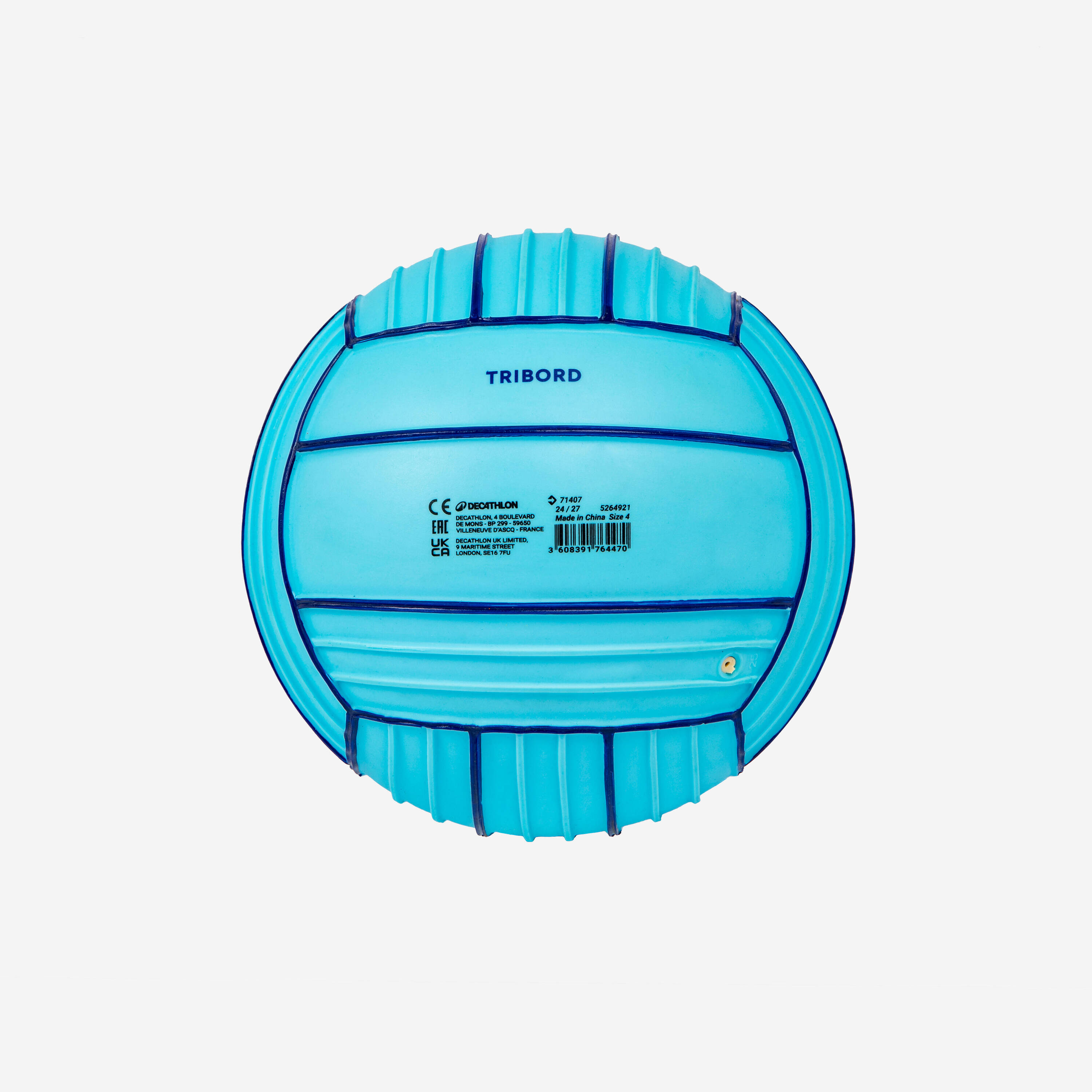 Large Grippy Pool Ball Blue -  4