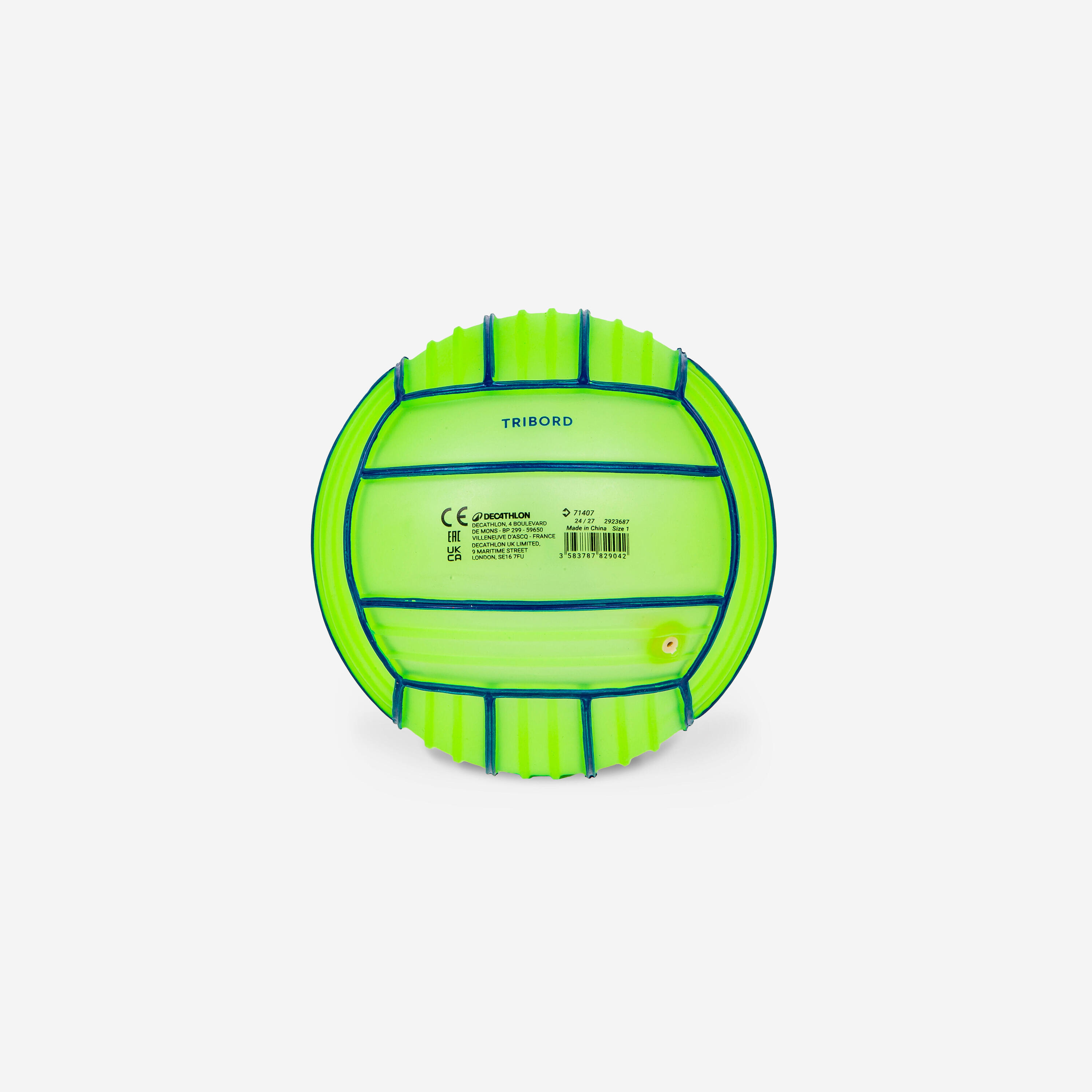 Pallone pallanuoto 100 grip MINI verde 4/14