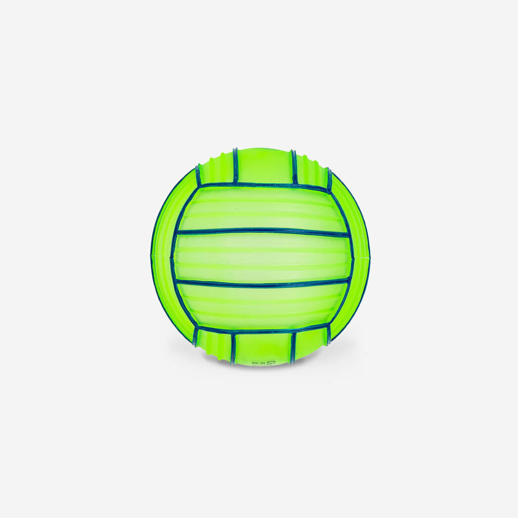 Petit ballon de piscine adhérent - jaune