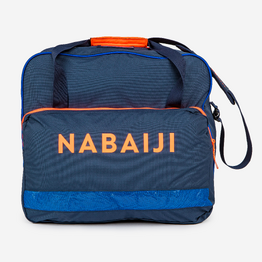 SAC A BALLONS WATER POLO 60L BLEU ORANGE FLUO