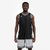 Maillot de Basketball sans manche réversible Adulte - TKR-500 noir blanc