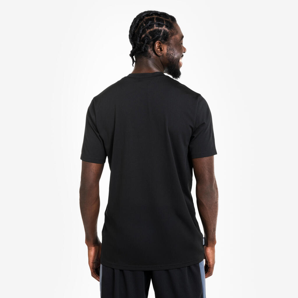 T-shirt / maillot basketball - TS500 fast Black
