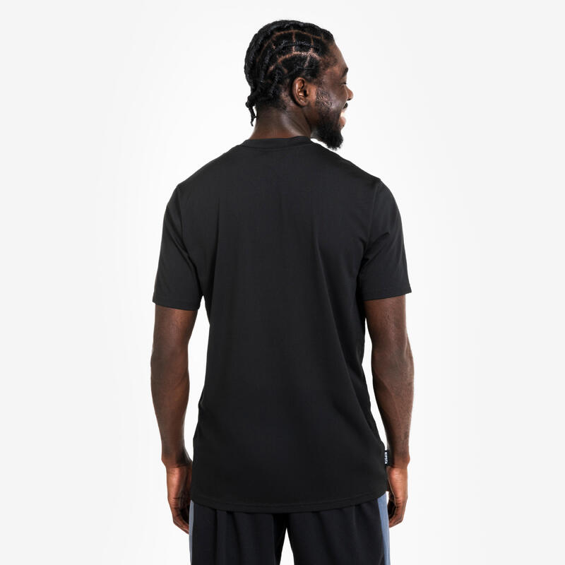 T-shirt / maillot basketball - TS500 fast Black