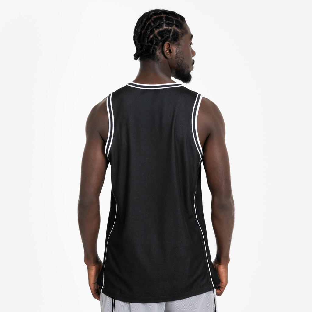 Esqueleto de baloncesto doble faz adulto - TKR-500 negro blanco