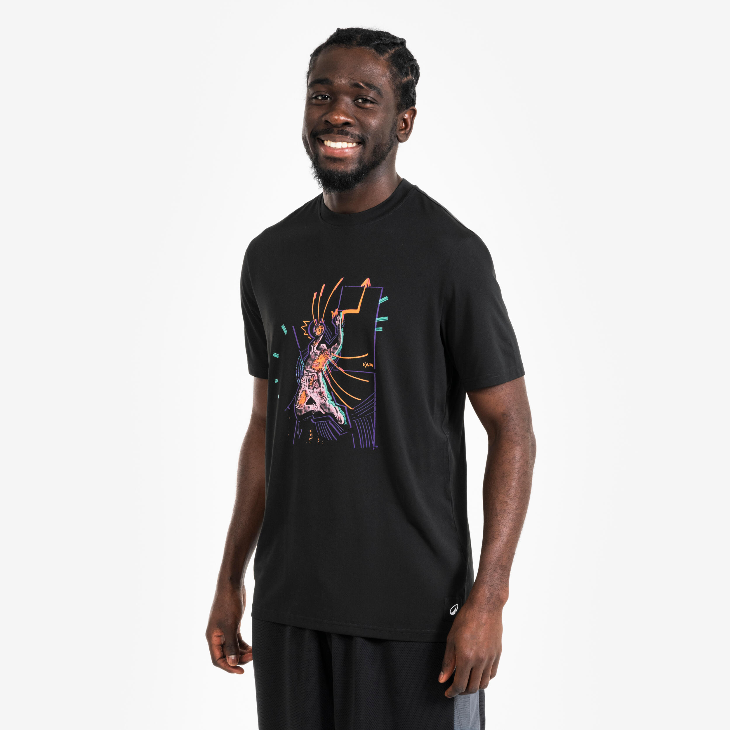 T shirt / maillot basketball TS500 fast KIPSTA