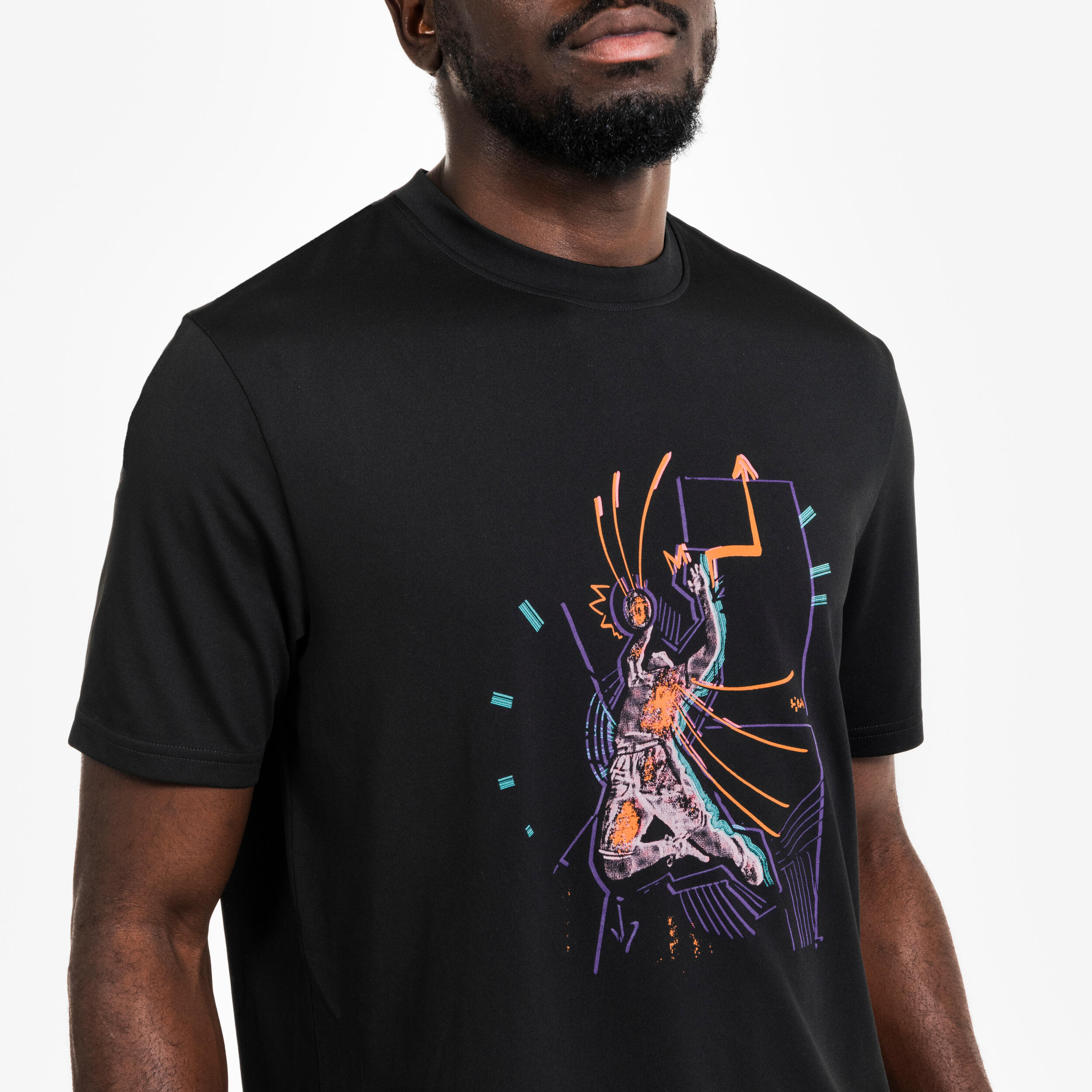T-shirt de basketball, TS 500 Fast 4/11
