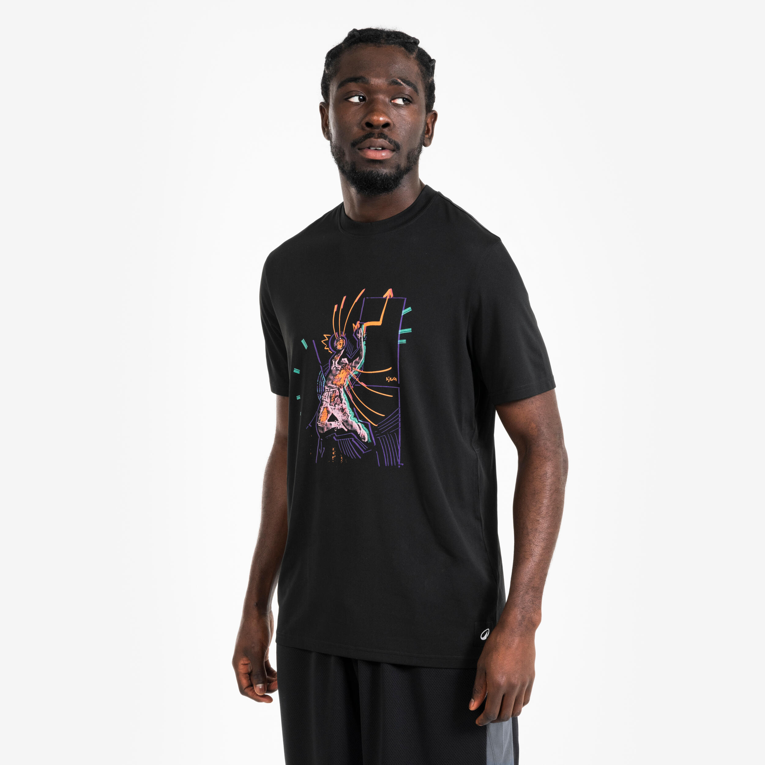 Basketball T-Shirt/Jersey TS500 Fast - Black