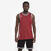 Maillot de Basketball sans manche réversible Adulte - TANK 500 noir rouge