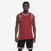 Maillot de Basketball sans manche réversible Adulte - TANK 500 noir rouge