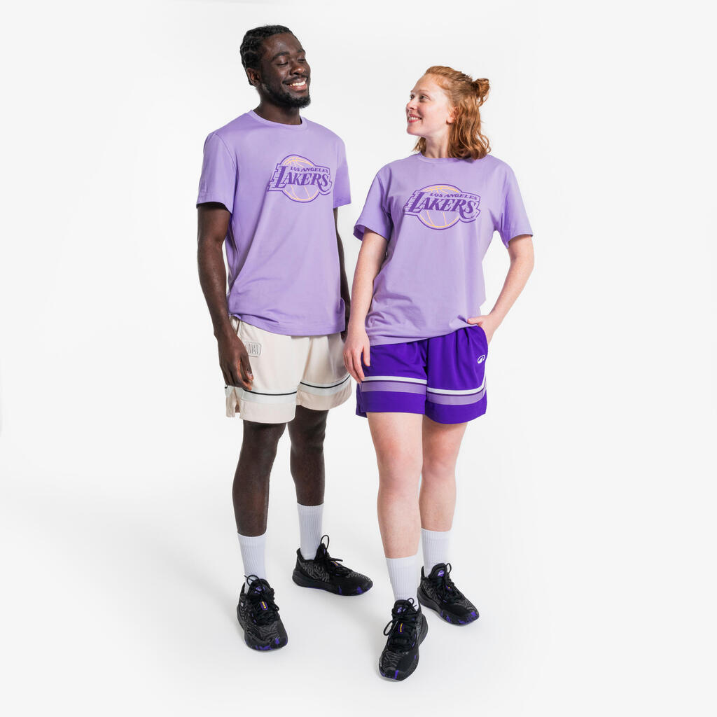 Short de basketball NBA  homme/femme - SH 900 AD Violet