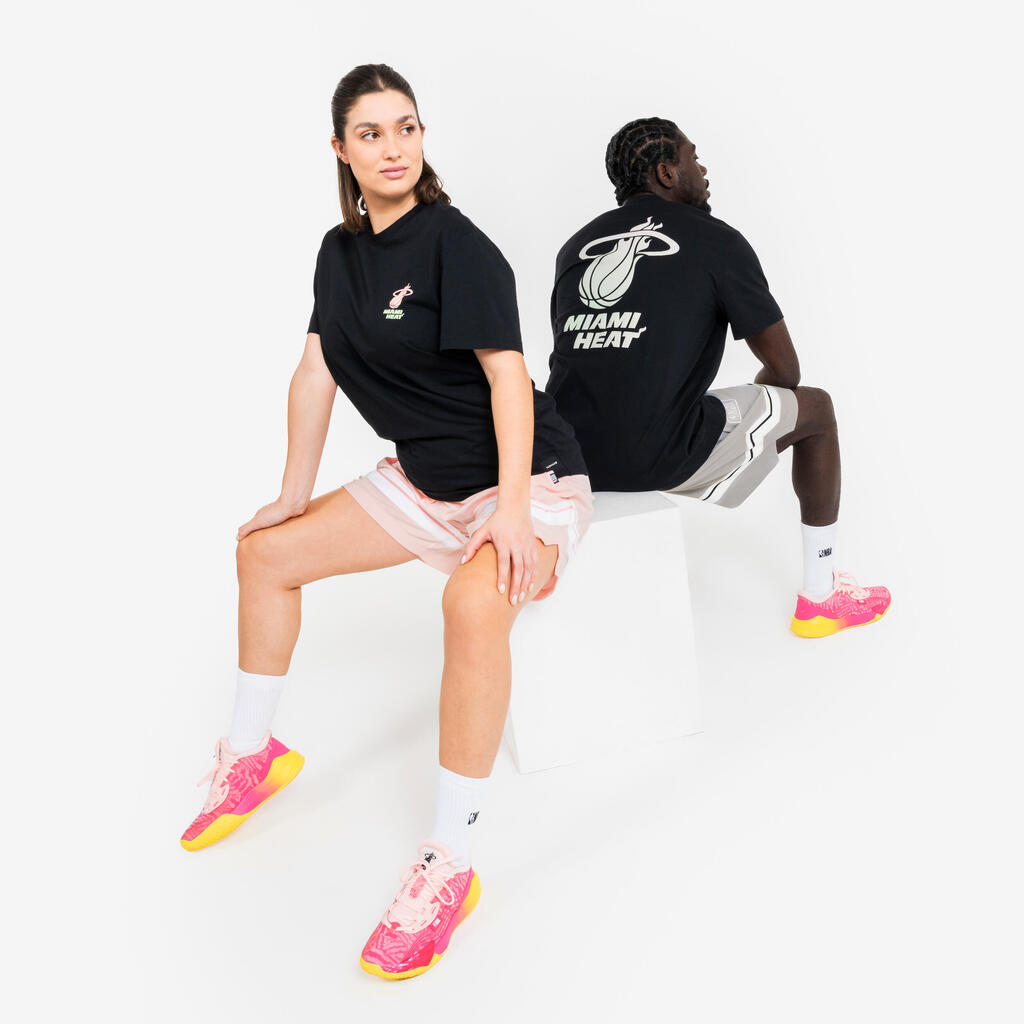 Roze uniseks šorts za košarku 900 AD NBA