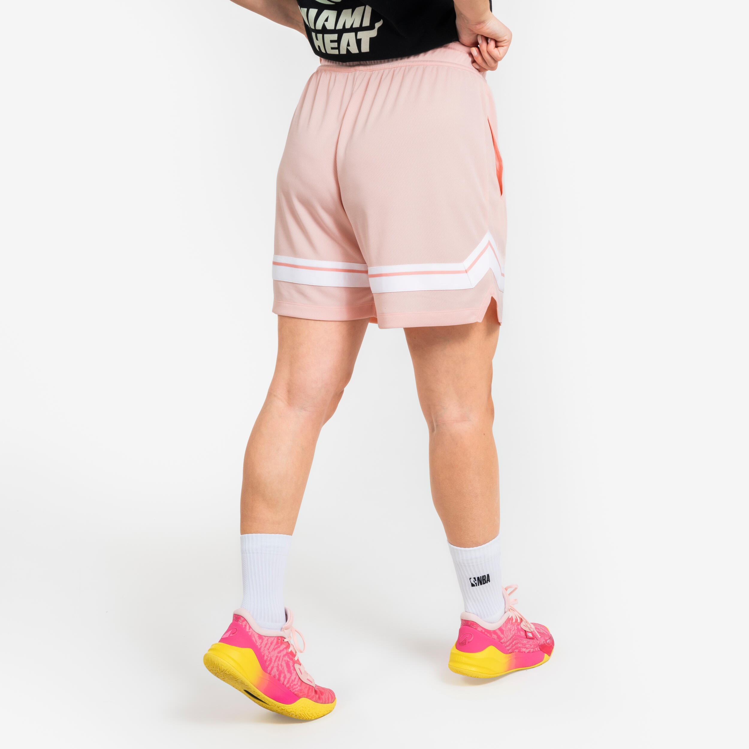 Short de basketball NBA  homme/femme - SH 900 AD Rose 6/10