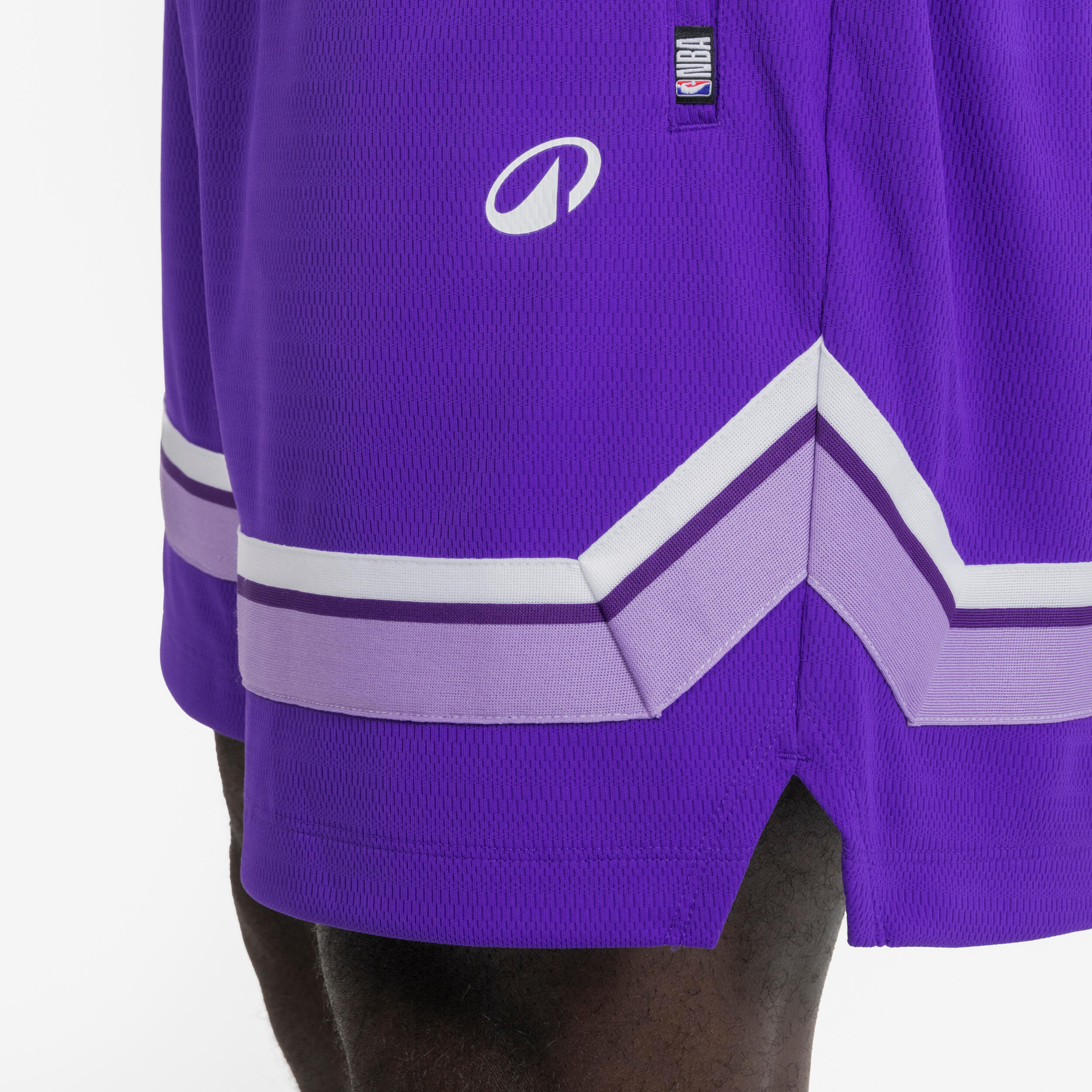 Basketbalshort NBA heren/dames SH 900 paars 4/8